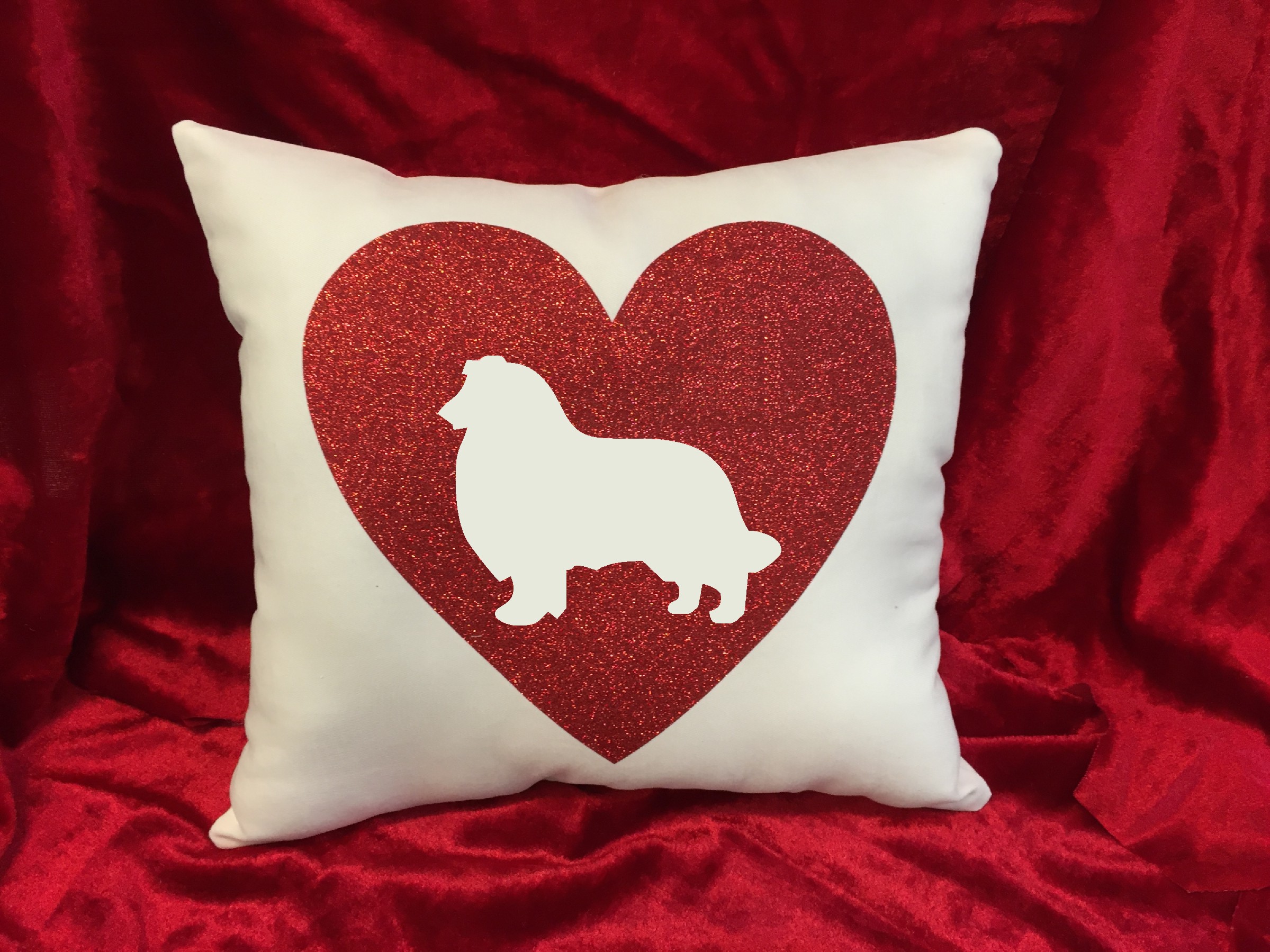 Dogs - Throw Pillow - Collie